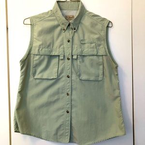 LL Bean Women’s Tropicwear Wrinkle Free Large